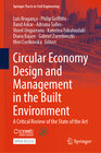 Buchcover Circular Economy Design and Management in the Built Environment