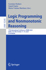 Buchcover Logic Programming and Nonmonotonic Reasoning