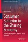 Buchcover Consumer Behavior in the Sharing Economy