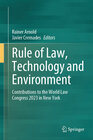 Buchcover Rule of Law, Technology and Environment
