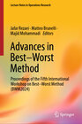 Buchcover Advances in Best–Worst Method