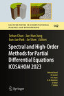 Buchcover Spectral and High-Order Methods for Partial Differential Equations ICOSAHOM 2023