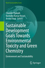 Buchcover Sustainable Development Goals Towards Environmental Toxicity and Green Chemistry