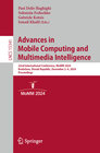 Buchcover Advances in Mobile Computing and Multimedia Intelligence