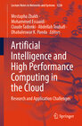 Buchcover Artificial Intelligence and High Performance Computing in the Cloud