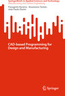 Buchcover CAD-based Programming for Design and Manufacturing
