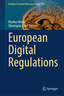 Buchcover European Digital Regulations