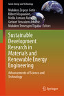 Buchcover Sustainable Development Research in Materials and Renewable Energy Engineering