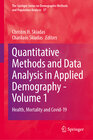 Buchcover Quantitative Methods and Data Analysis in Applied Demography - Volume 1