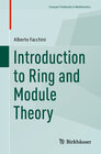 Buchcover Introduction to Ring and Module Theory