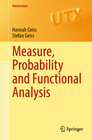 Buchcover Measure, Probability and Functional Analysis