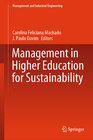 Buchcover Management in Higher Education for Sustainability