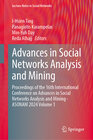 Buchcover Advances in Social Networks Analysis and Mining