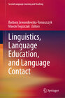 Buchcover Linguistics, Language Education, and Language Contact