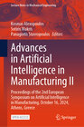 Buchcover Advances in Artificial Intelligence in Manufacturing II