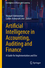 Buchcover Artificial Intelligence in Accounting, Auditing and Finance