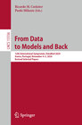 Buchcover From Data to Models and Back