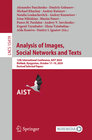 Buchcover Analysis of Images, Social Networks and Texts