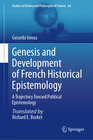 Buchcover Genesis and Development of French Historical Epistemology