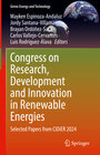 Buchcover Congress on Research, Development and Innovation in Renewable Energies