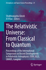 Buchcover The Relativistic Universe: From Classical to Quantum