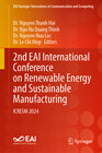 Buchcover 2nd EAI International Conference on Renewable Energy and Sustainable Manufacturing