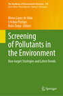Buchcover Screening of Pollutants in the Environment