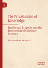 Buchcover The Privatisation of Knowledge