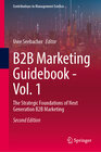 Buchcover B2B Marketing Guidebook - Vol. 1