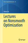 Buchcover Lectures on Nonsmooth Optimization