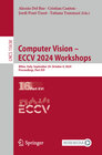 Buchcover Computer Vision – ECCV 2024 Workshops