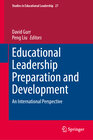Buchcover Educational Leadership Preparation and Development