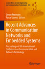 Buchcover Recent Advances in Communication Networks and Embedded Systems