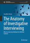 Buchcover The Anatomy of Investigative Interviewing