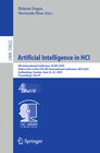 Buchcover Artificial Intelligence in HCI