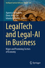 Buchcover LegalTech and Legal-AI in Business
