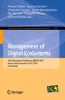 Buchcover Management of Digital EcoSystems