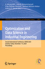 Buchcover Optimization and Data Science in Industrial Engineering