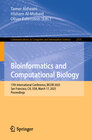 Buchcover Bioinformatics and Computational Biology