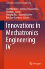 Buchcover Innovations in Mechatronics Engineering IV
