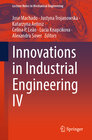 Buchcover Innovations in Industrial Engineering IV