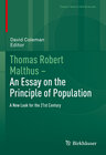 Buchcover Thomas Robert Malthus – An Essay on the Principle of Population