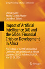 Buchcover Impact of Artificial Intelligence (AI) and the Global Financial Crisis on Development in Africa