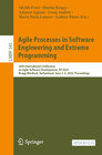 Buchcover Agile Processes in Software Engineering and Extreme Programming