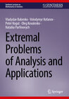 Buchcover Extremal Problems of Analysis and Applications