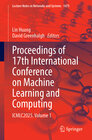 Buchcover Proceedings of 17th International Conference on Machine Learning and Computing