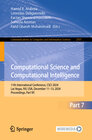 Buchcover Computational Science and Computational Intelligence