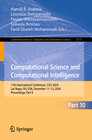 Buchcover Computational Science and Computational Intelligence