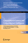 Buchcover Computational Science and Computational Intelligence