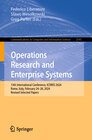 Buchcover Operations Research and Enterprise Systems